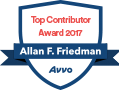 Top Contributor Award 2017 - Allan F. Friedman